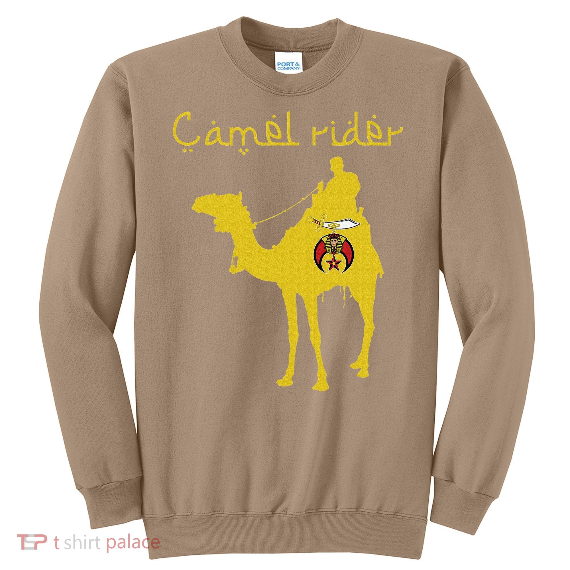 Shriners Camel Rider Emblem Nobles Freemasons Fathers Day Sweatshirt