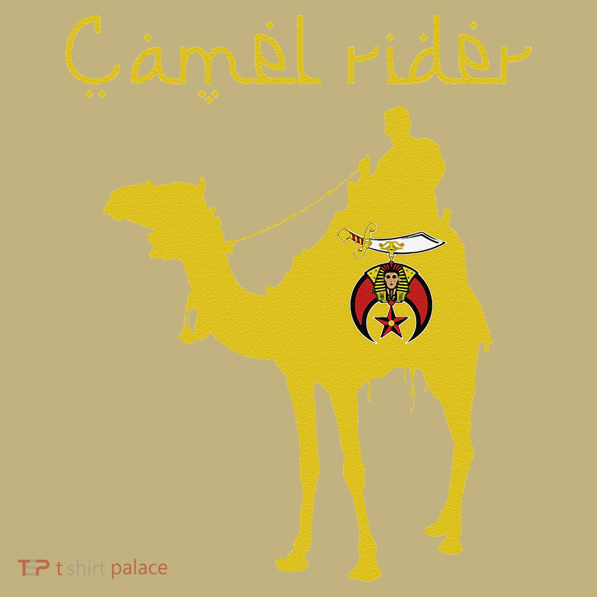 Shriners Camel Rider Emblem Nobles Freemasons Fathers Day Mousepad