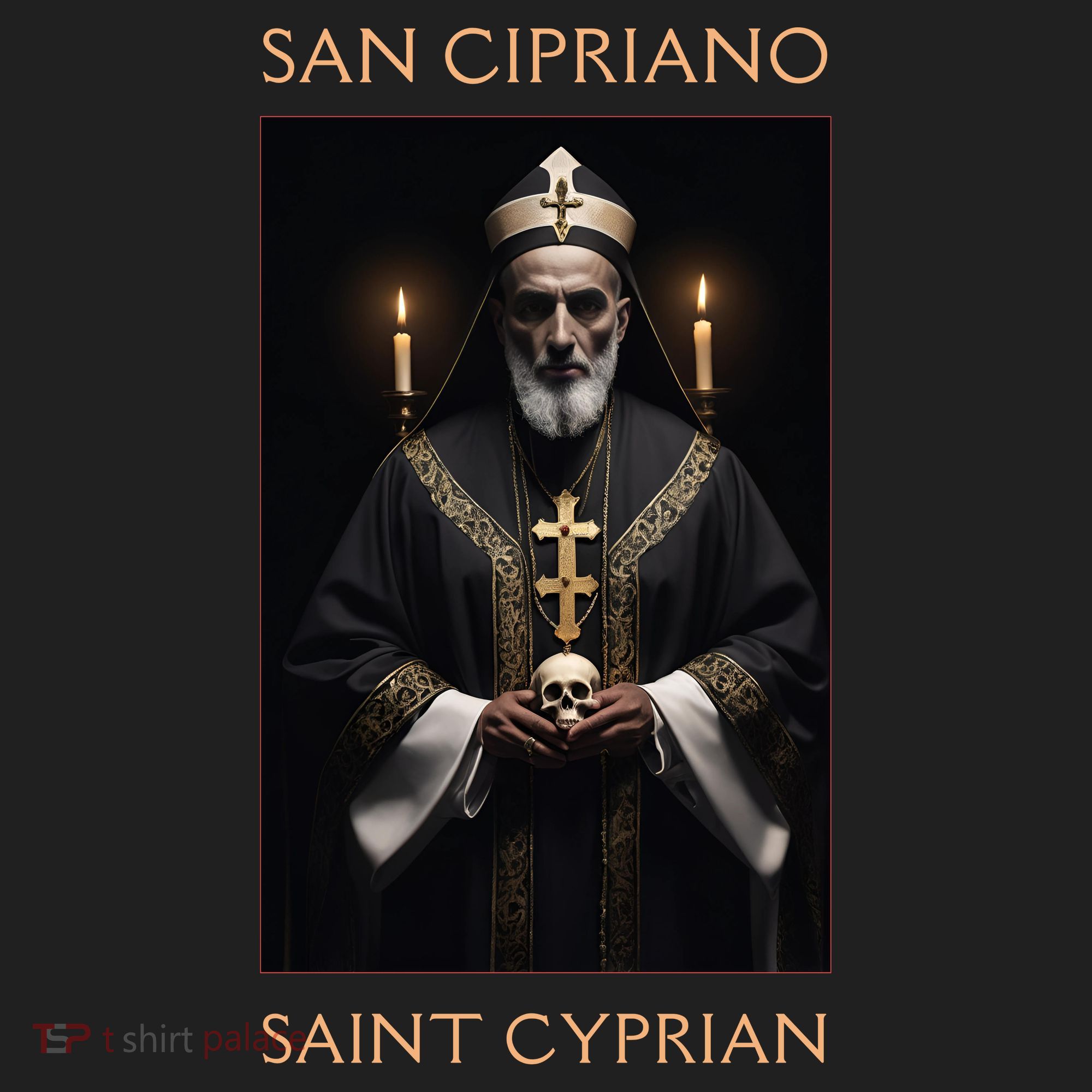 Saint Cyprian Roman Catholic San Cipriano Beanie