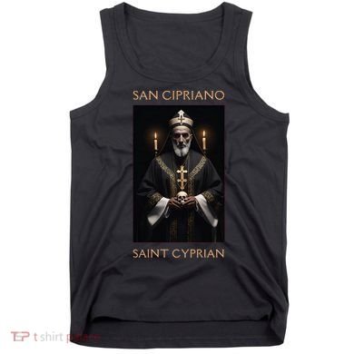 Saint Cyprian Roman Catholic San Cipriano Tank Top
