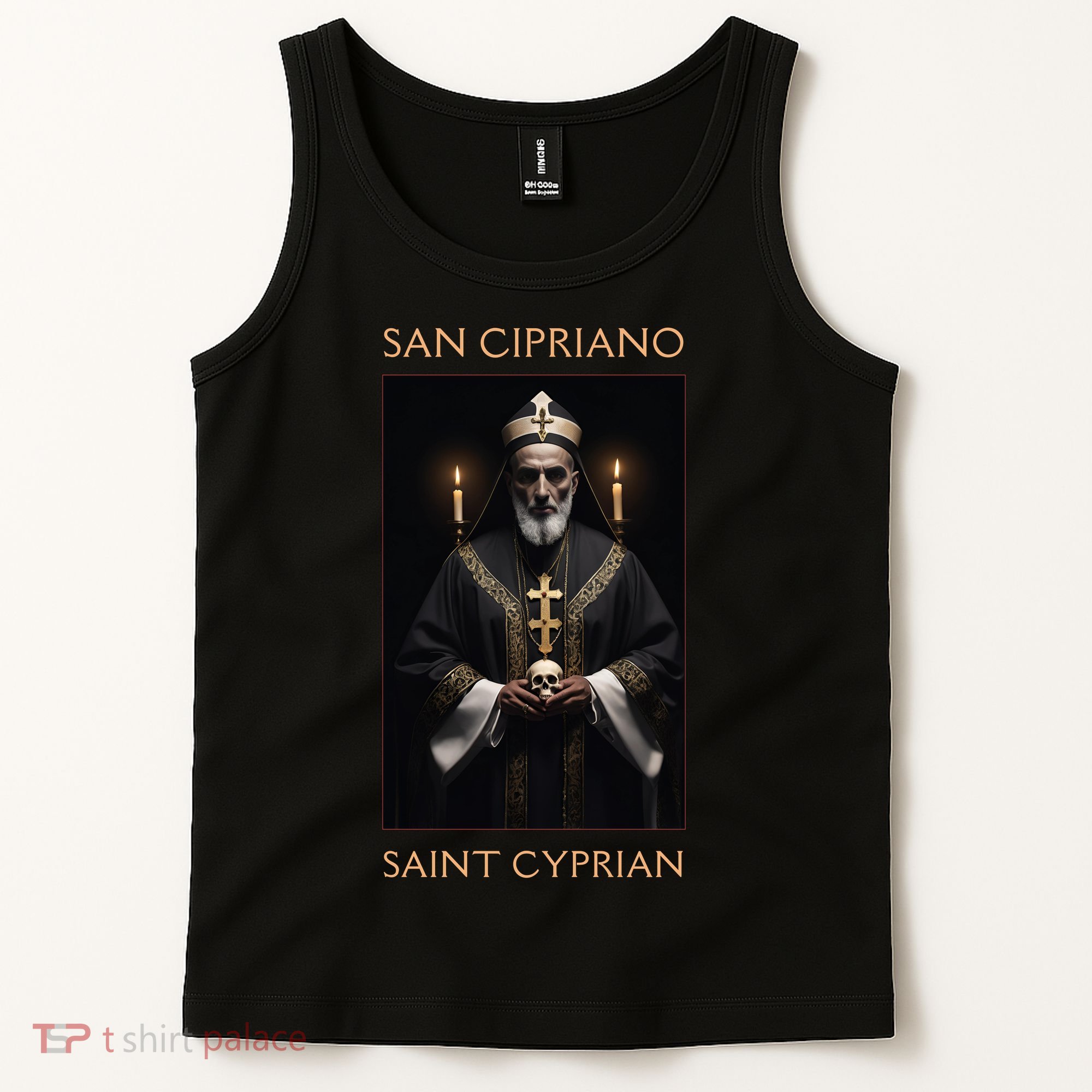 Saint Cyprian Roman Catholic San Cipriano Tank Top