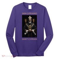 Saint Cyprian Roman Catholic San Cipriano Long Sleeve Shirt thumb 0