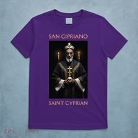 Saint Cyprian Roman Catholic San Cipriano T-Shirt thumb 5