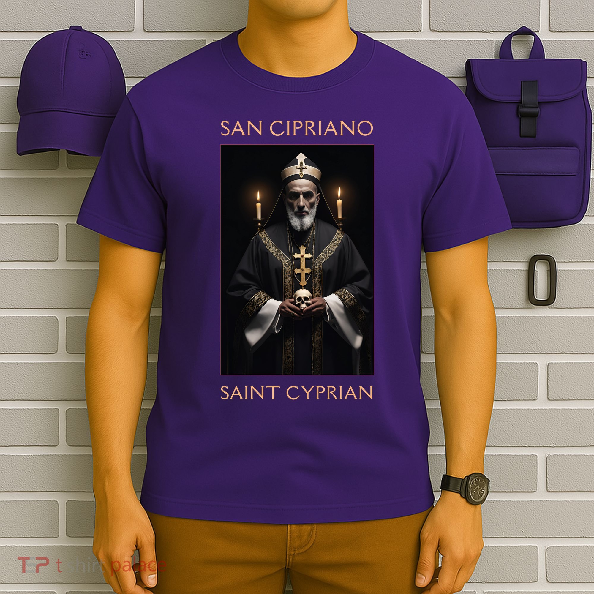 Saint Cyprian Roman Catholic San Cipriano T-Shirt