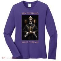 Saint Cyprian Roman Catholic San Cipriano Women's Long Sleeve Shirt thumb 0