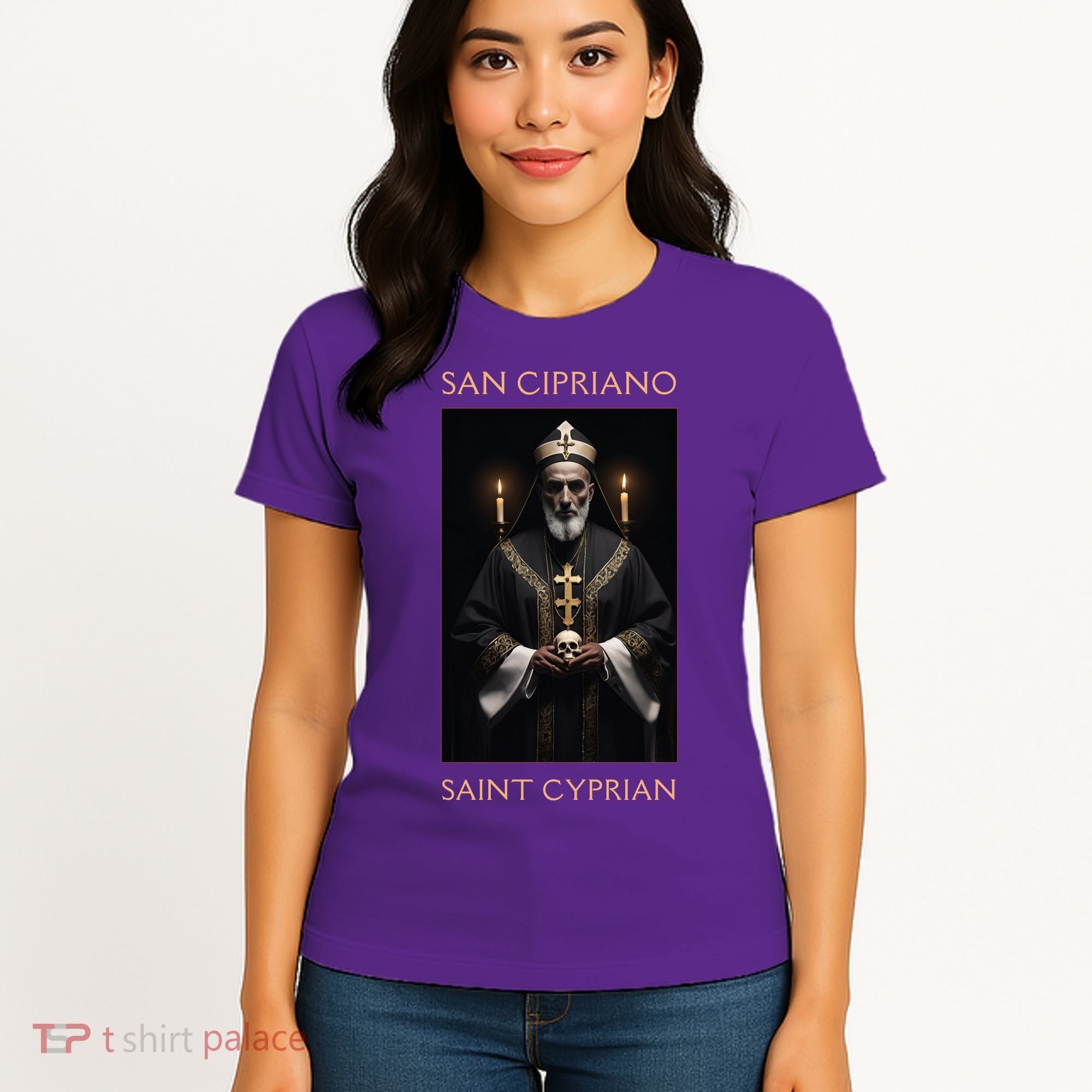 Saint Cyprian Roman Catholic San Cipriano Women's T-Shirt
