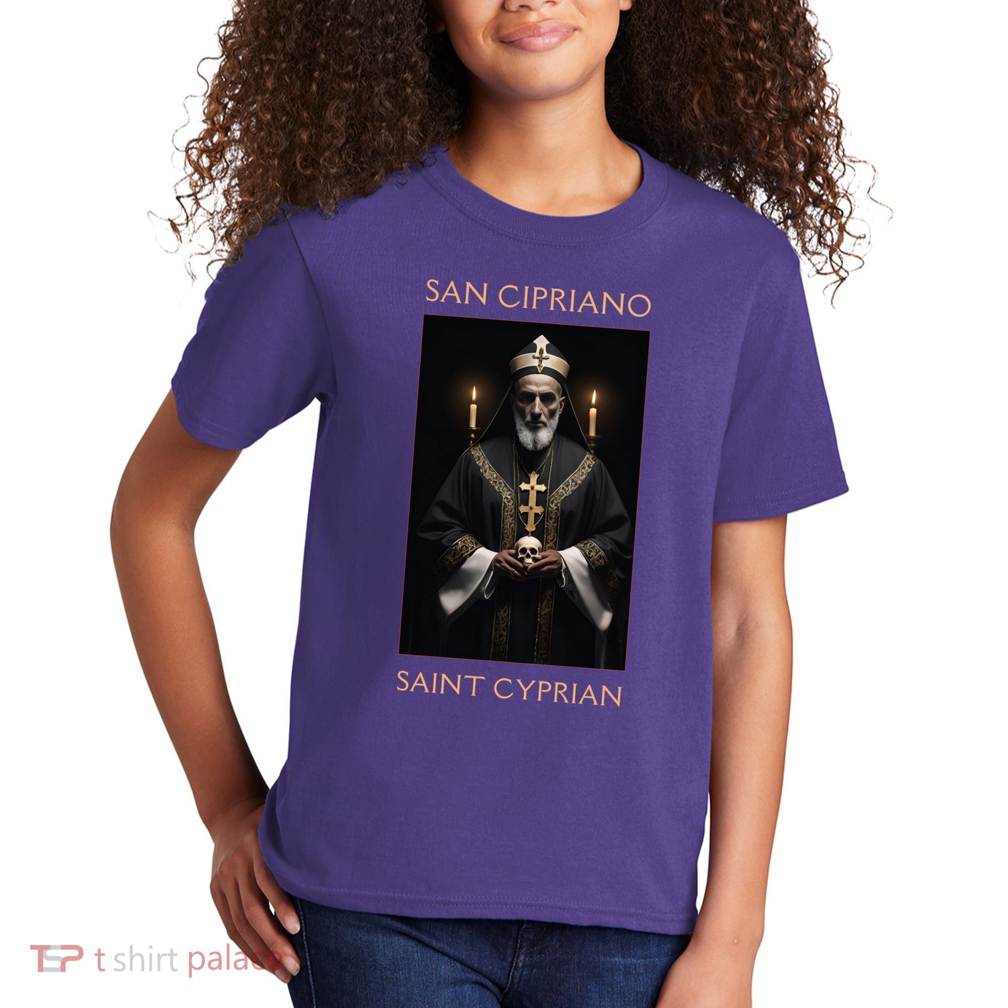 Saint Cyprian Roman Catholic San Cipriano Kids T-Shirt