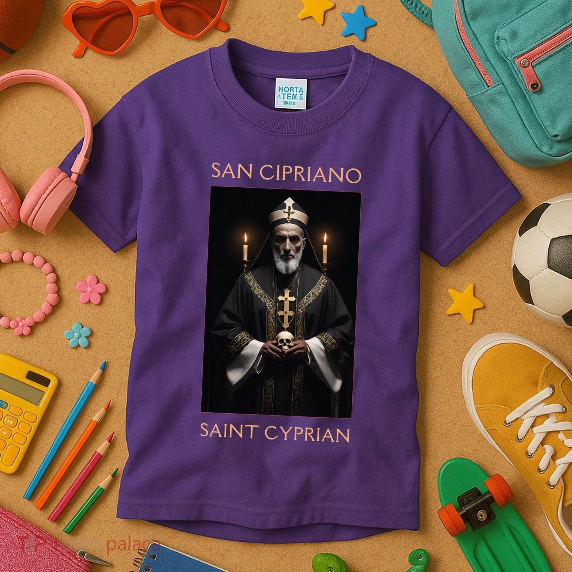 Saint Cyprian Roman Catholic San Cipriano Kids T-Shirt