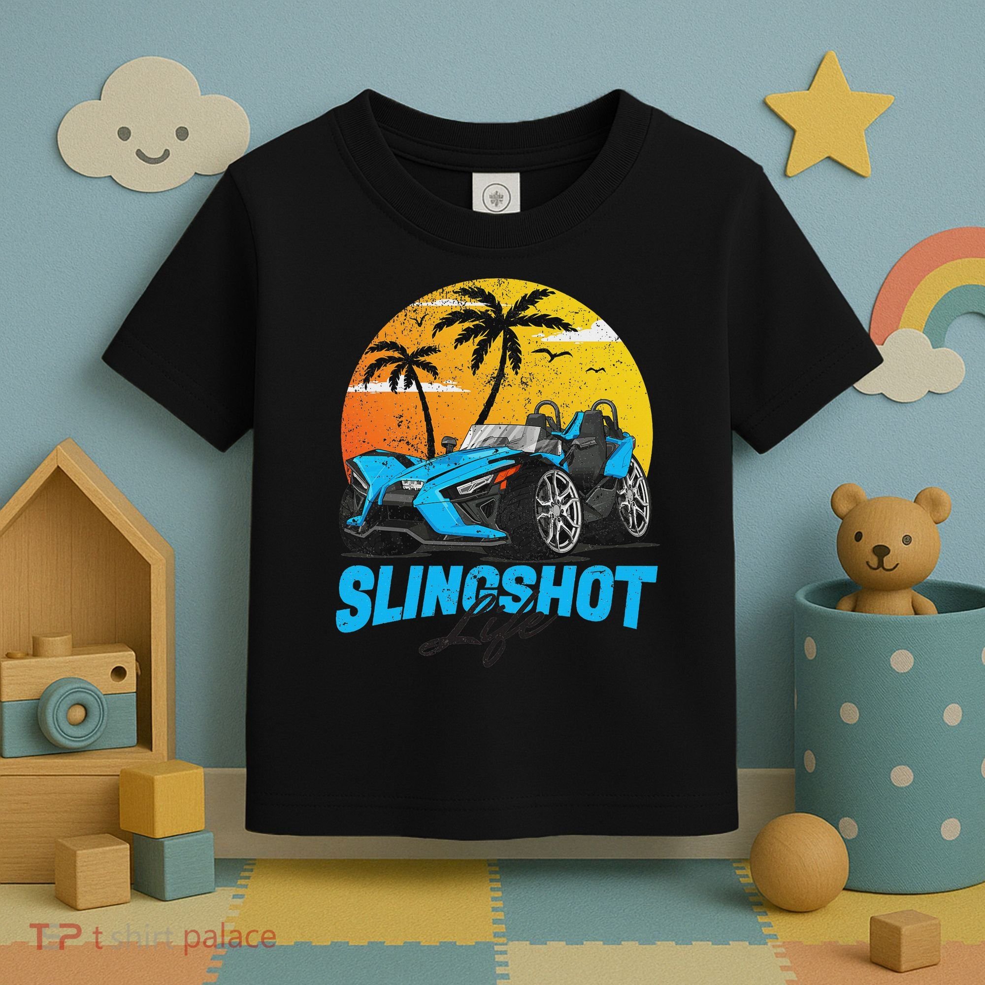 Slingshot Car Riders Lovers Summer Sling Shot Toddler T-Shirt