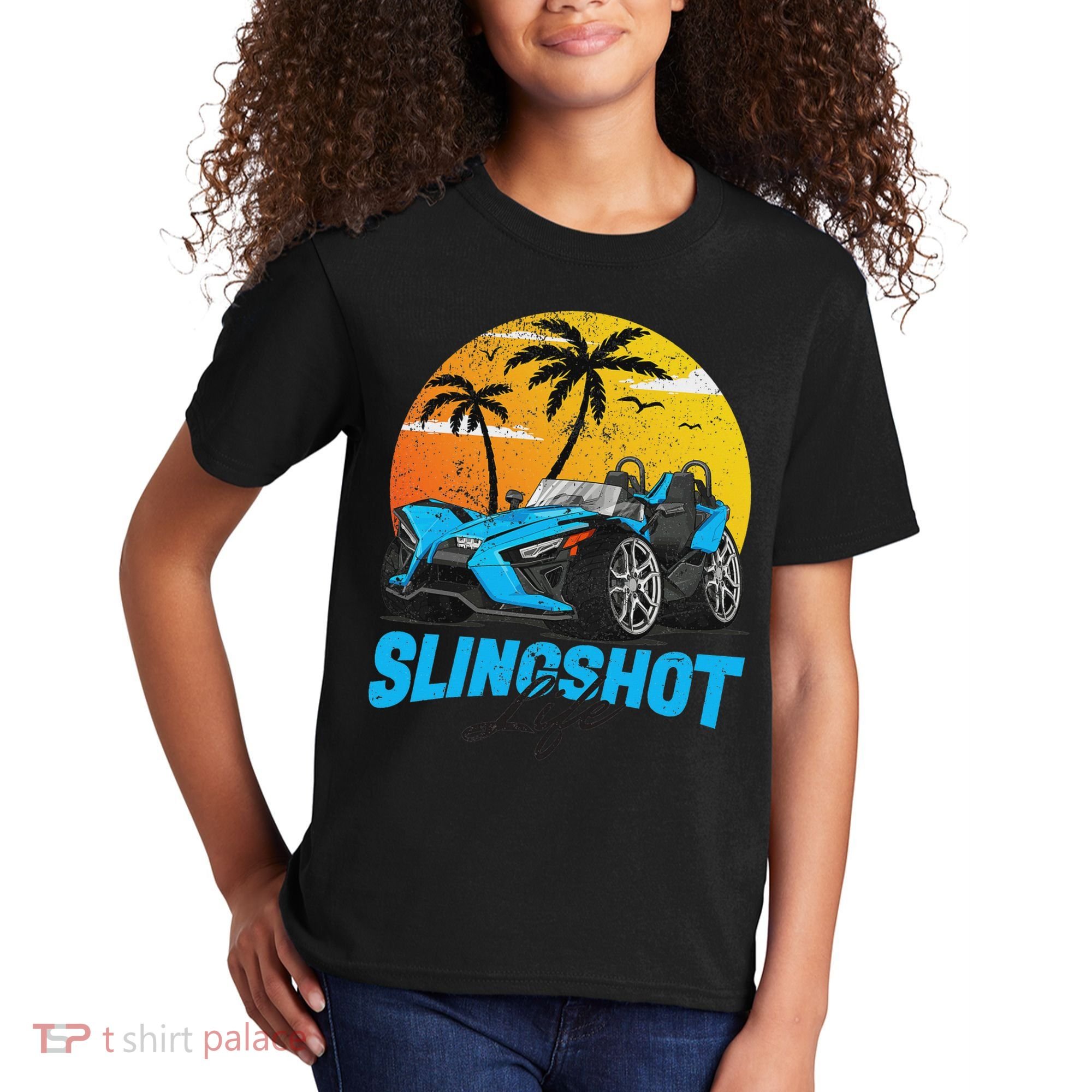 Slingshot Car Riders Lovers Summer Sling Shot Kids T-Shirt