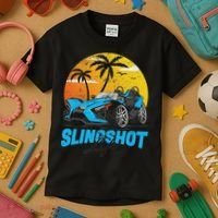 Slingshot Car Riders Lovers Summer Sling Shot Kids T-Shirt thumb 3