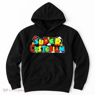 Super Custodian Retro Colorful Hoodie