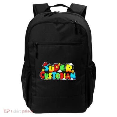 Super Custodian Retro Colorful Backpack