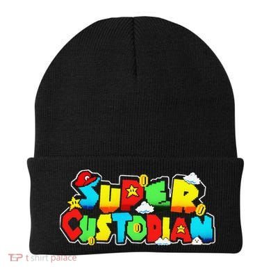 Super Custodian Retro Colorful Beanie