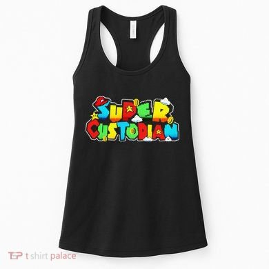 Super Custodian Retro Colorful Women's Tank Top