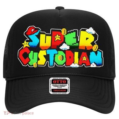Super Custodian Retro Colorful Hat
