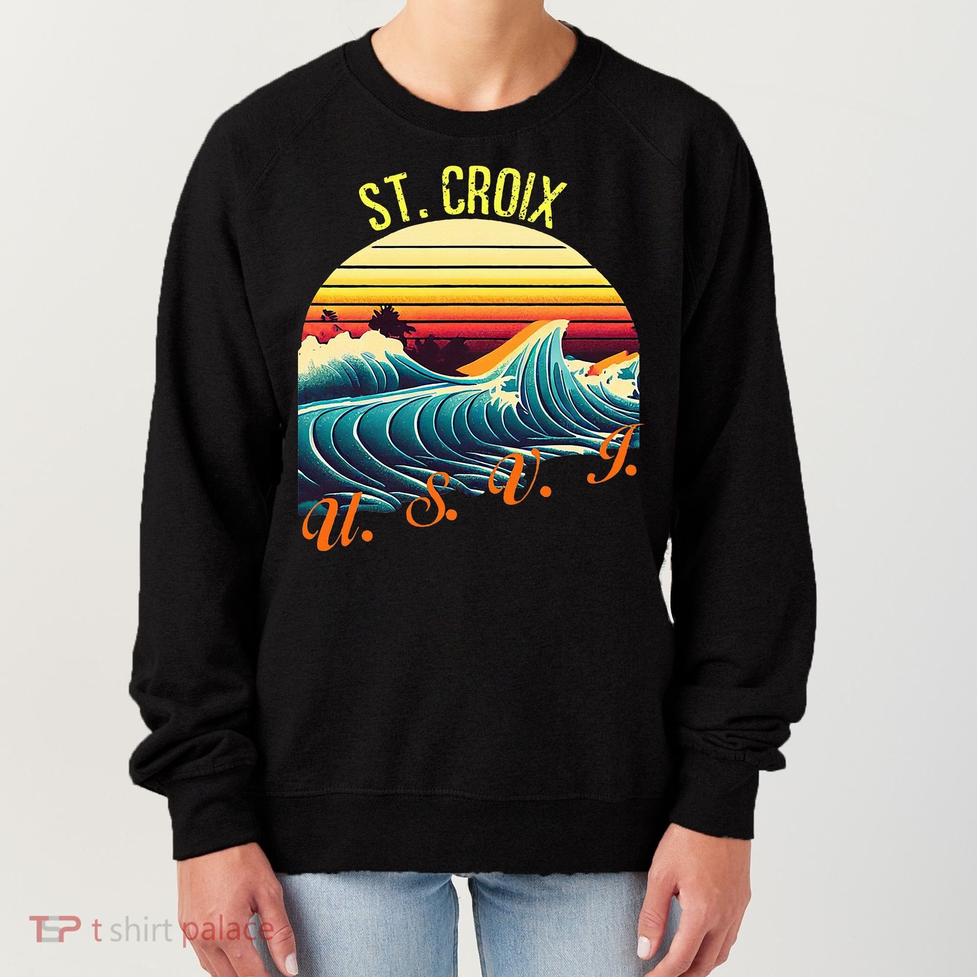 St. Croix Retro Surf Apparel & Beachwear St. Croix Women's Sweatshirt