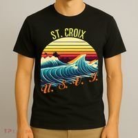 St. Croix Retro Surf Apparel & Beachwear St. Croix T-Shirt thumb 3