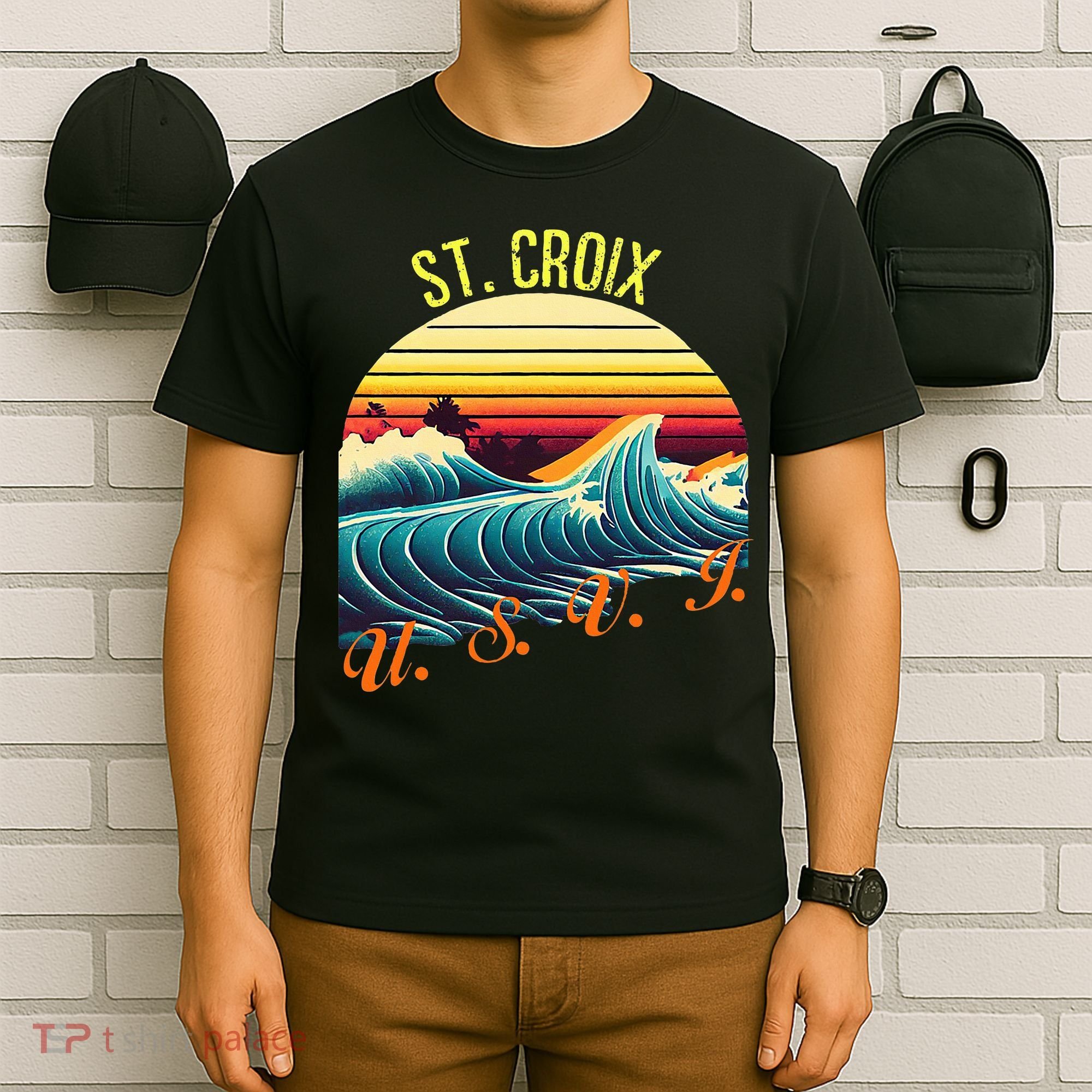 St. Croix Retro Surf Apparel & Beachwear St. Croix T-Shirt