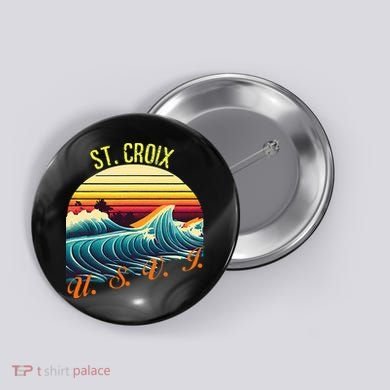 St. Croix Retro Surf Apparel & Beachwear St. Croix Button