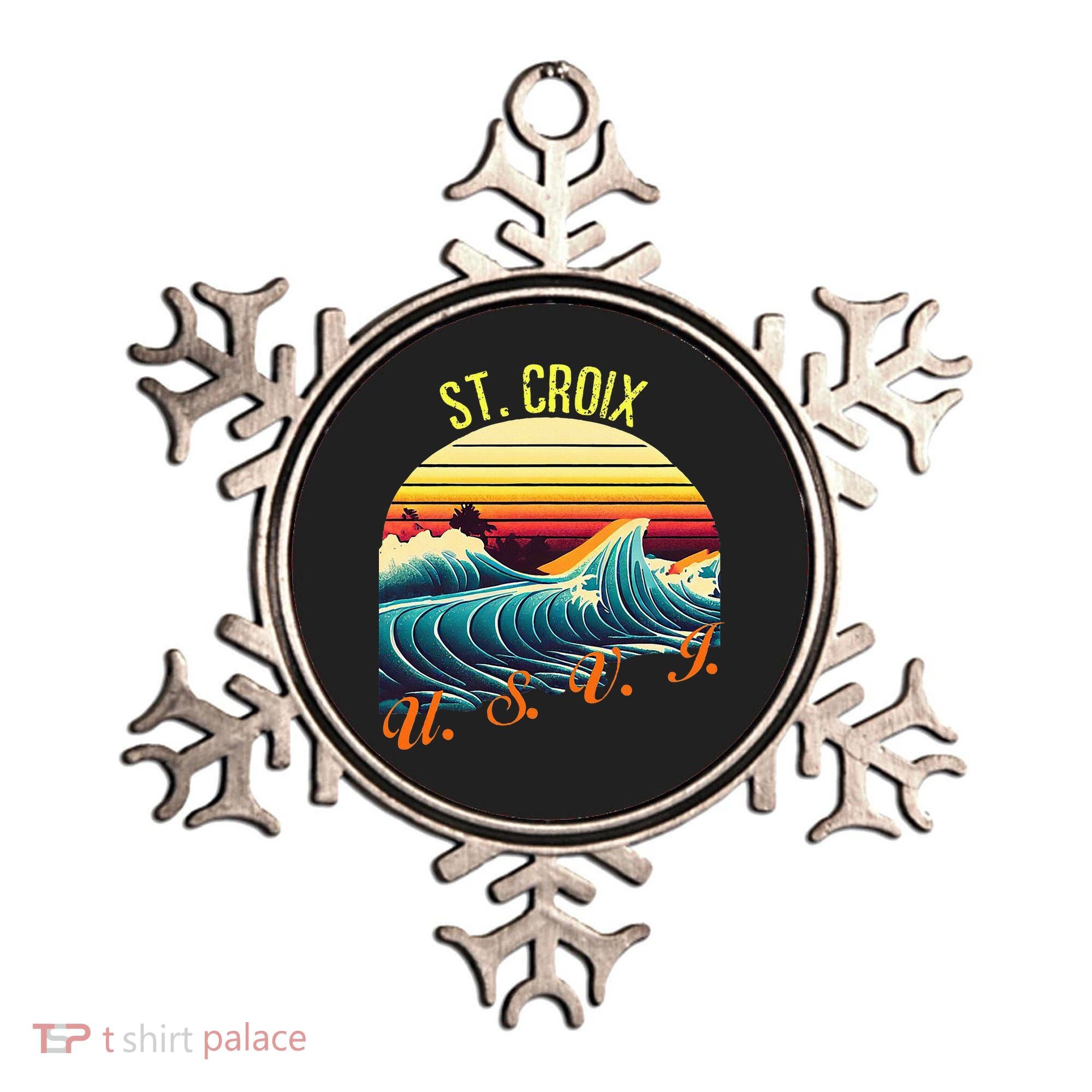 St. Croix Retro Surf Apparel & Beachwear St. Croix Ornament