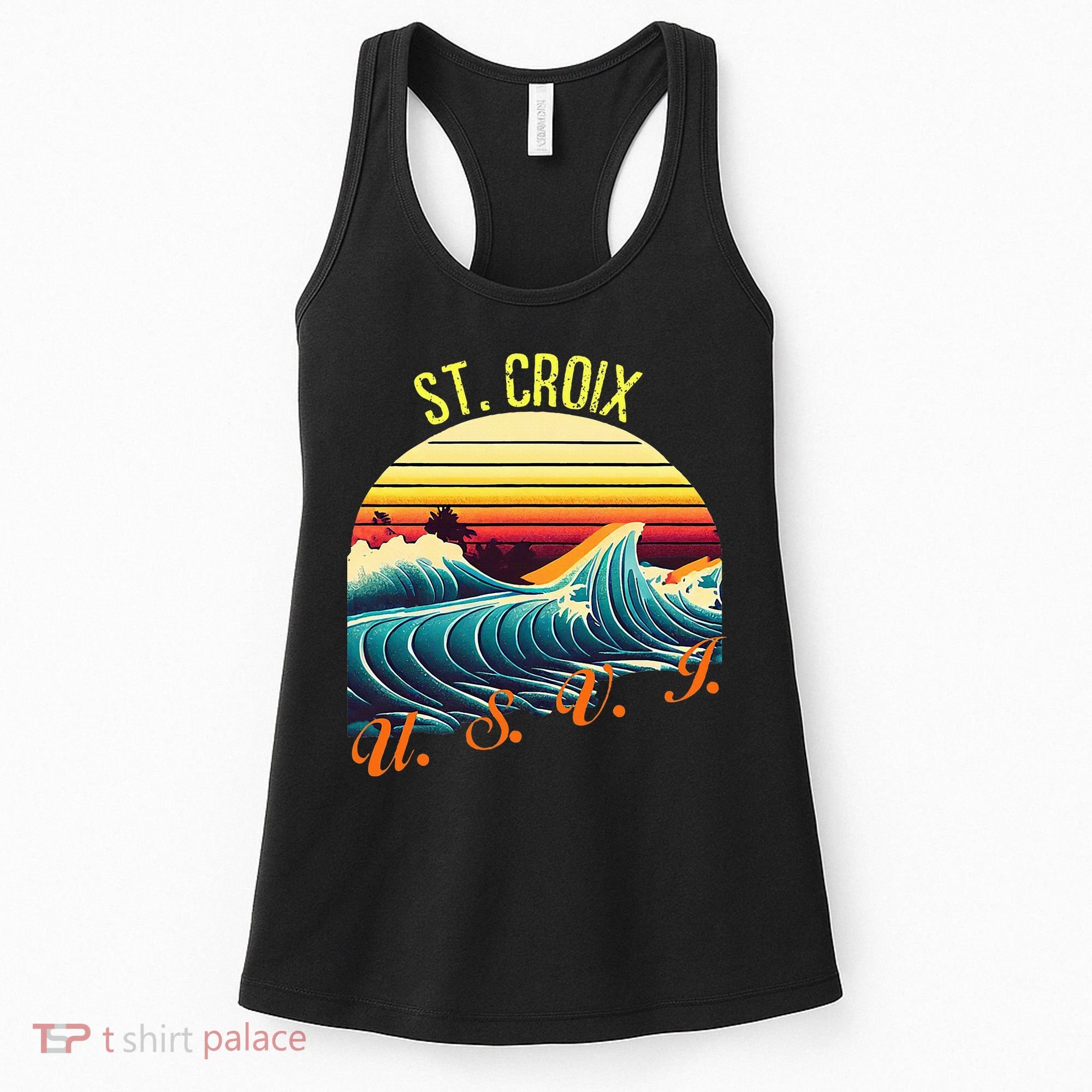 St. Croix Retro Surf Apparel & Beachwear St. Croix Women's Tank Top