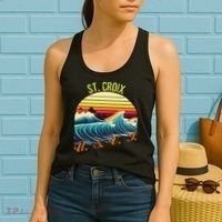 St. Croix Retro Surf Apparel & Beachwear St. Croix Women's Tank Top thumb 2