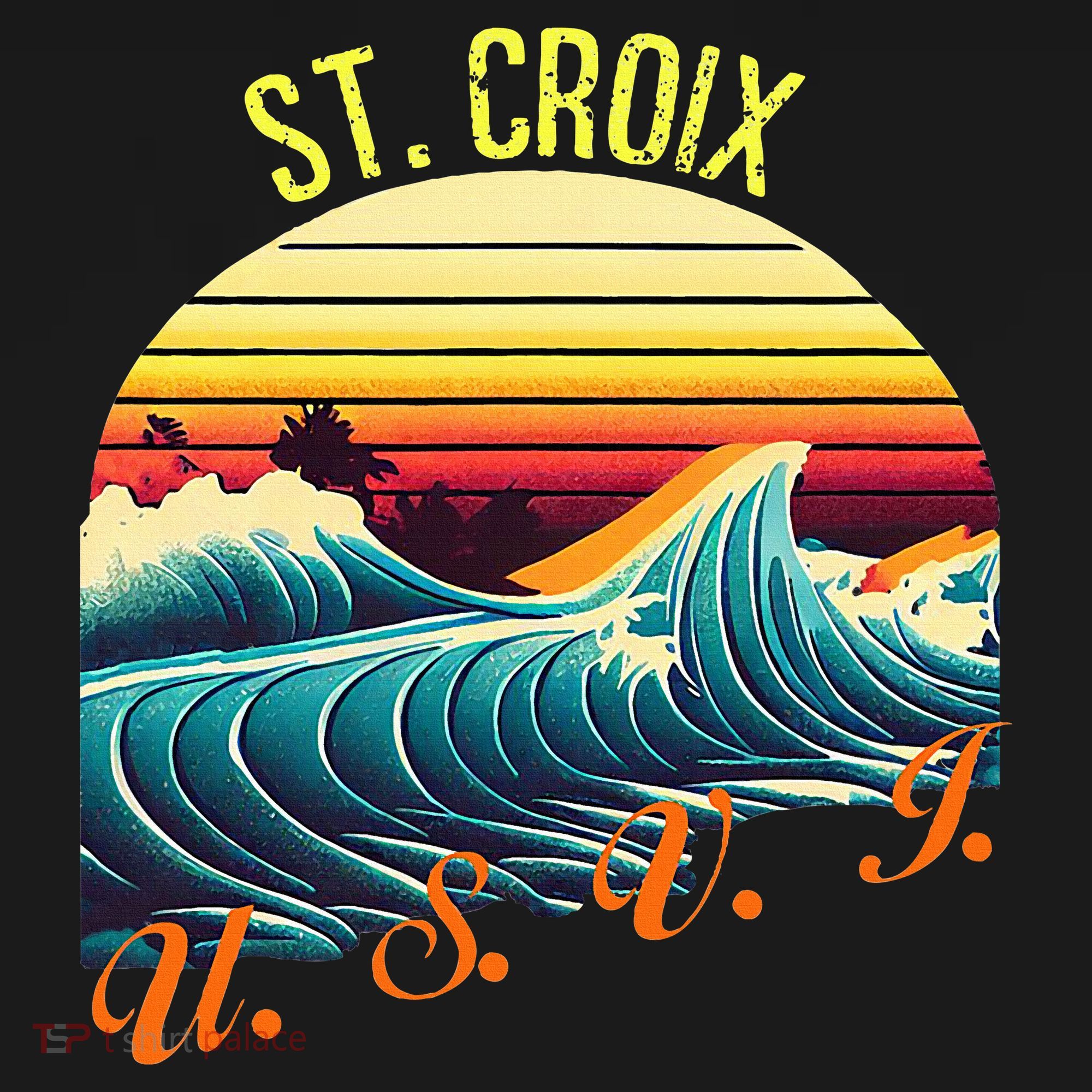 St. Croix Retro Surf Apparel & Beachwear St. Croix Women's Tank Top