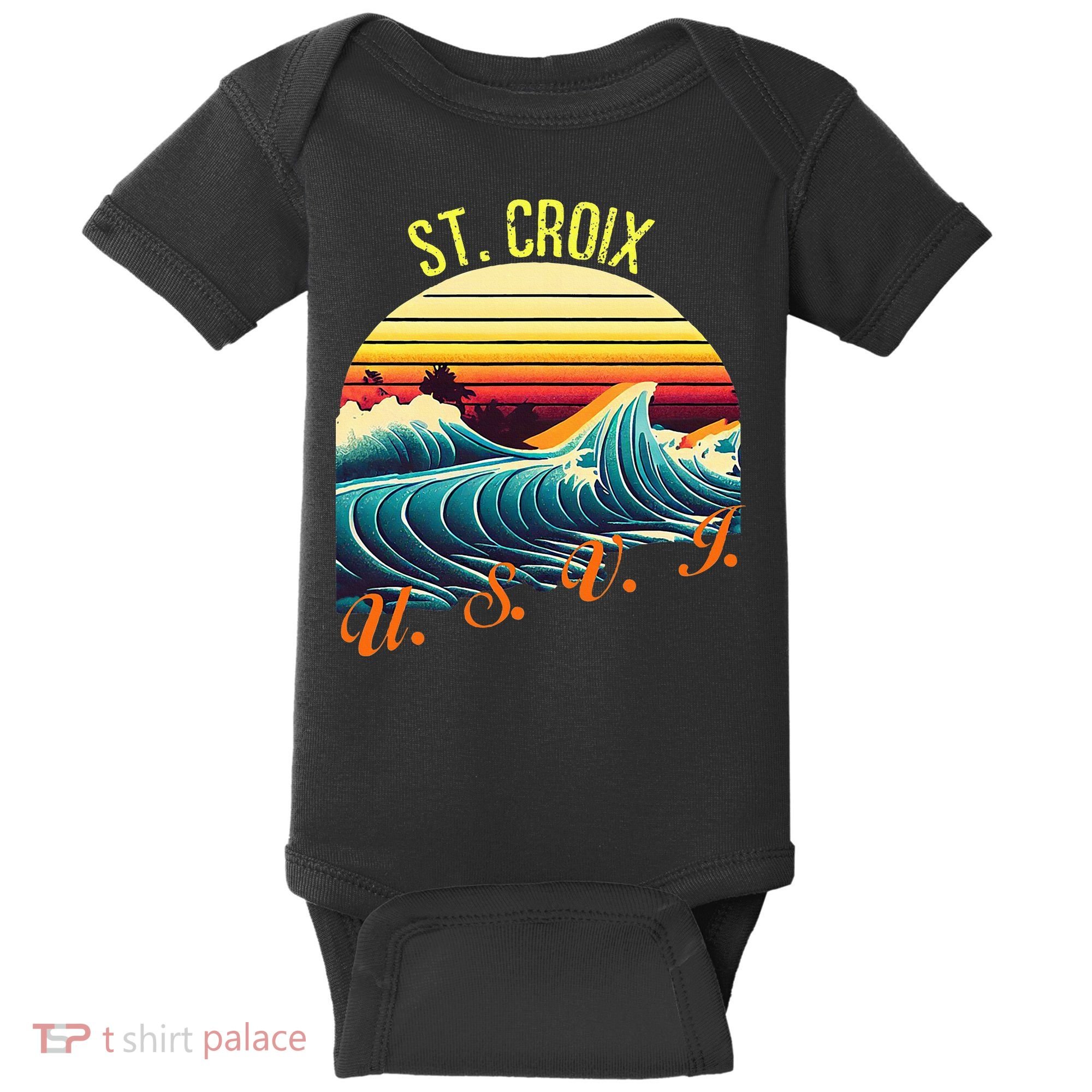St. Croix Retro Surf Apparel & Beachwear St. Croix Baby Bodysuit