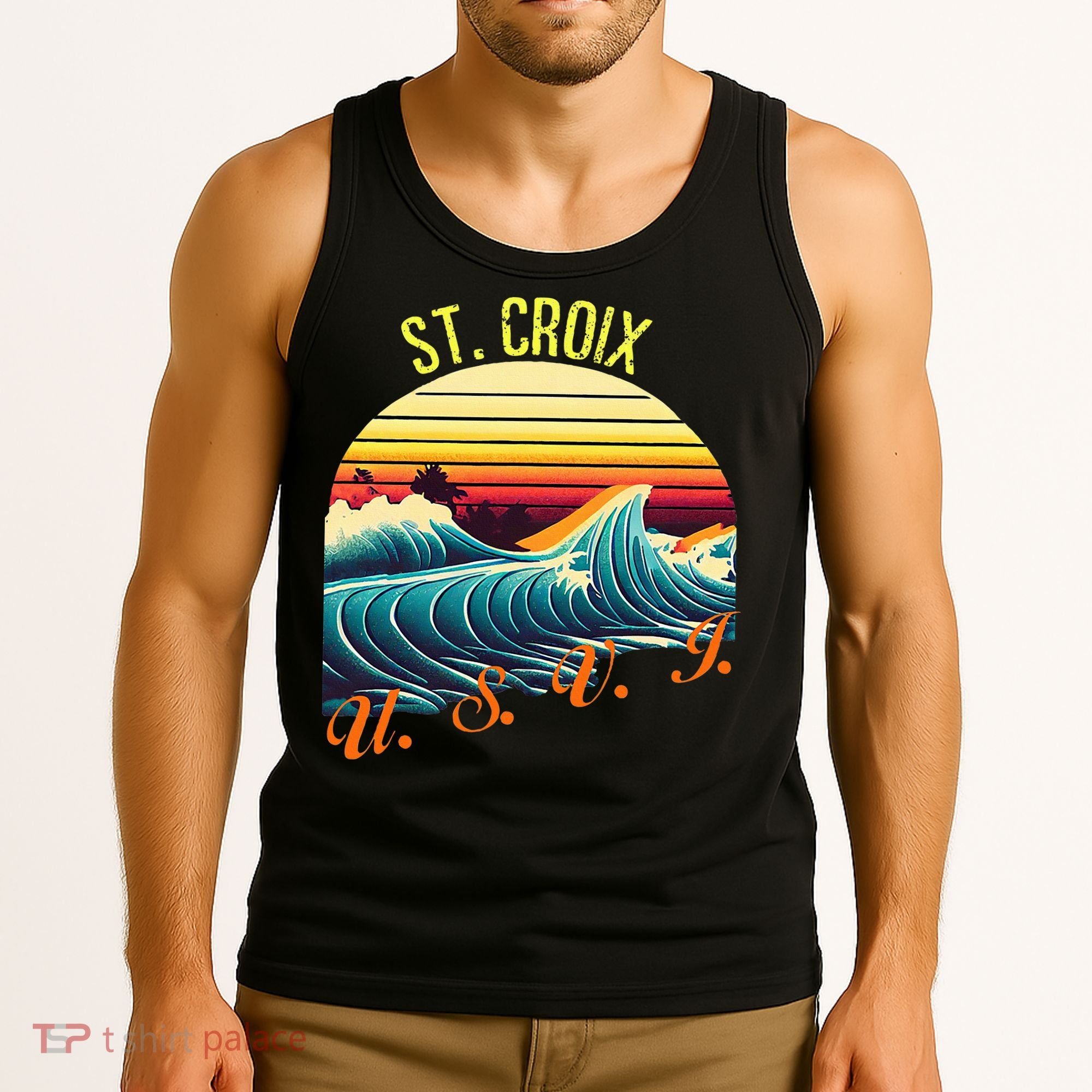 St. Croix Retro Surf Apparel & Beachwear St. Croix Tank Top