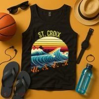 St. Croix Retro Surf Apparel & Beachwear St. Croix Tank Top thumb 4