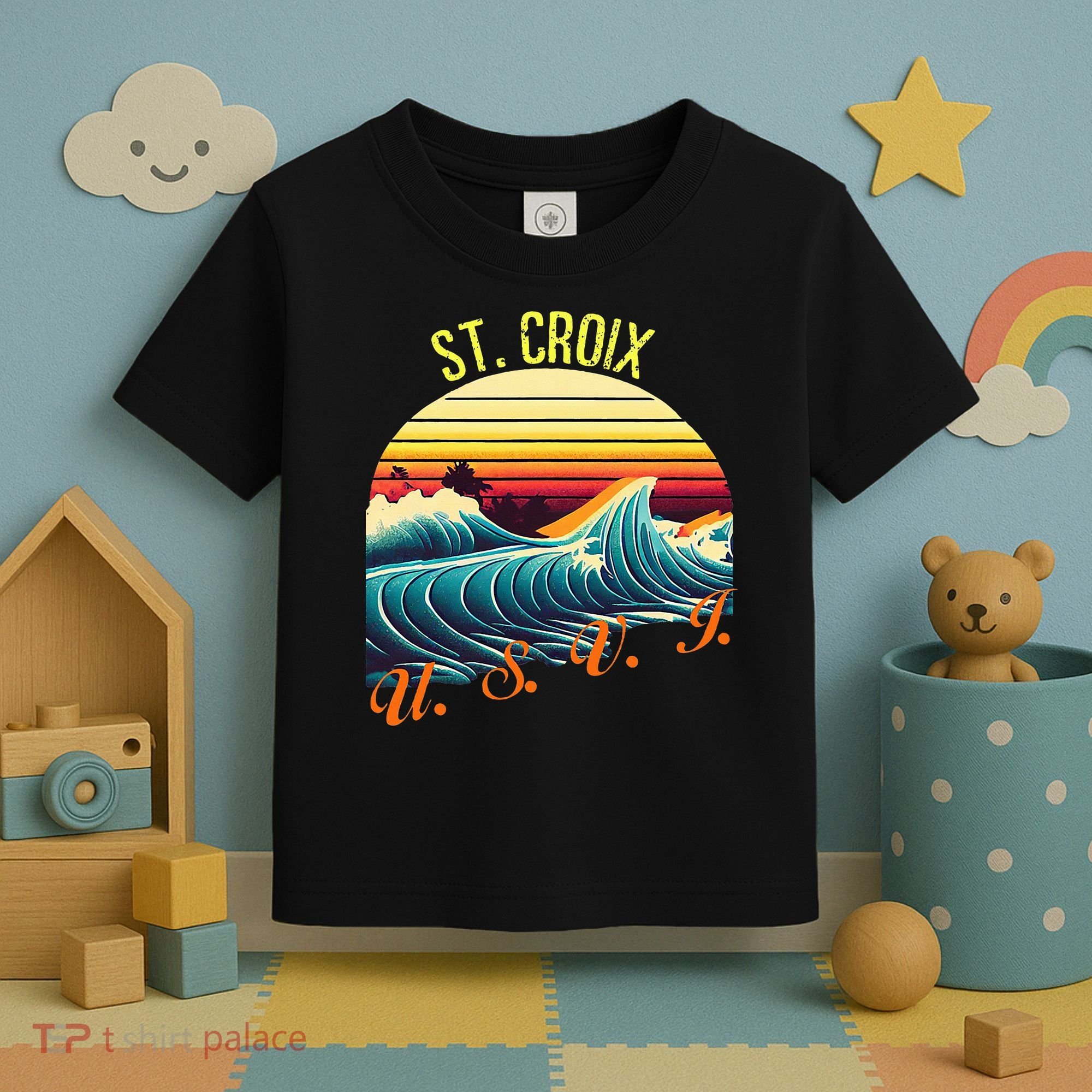 St. Croix Retro Surf Apparel & Beachwear St. Croix Toddler T-Shirt