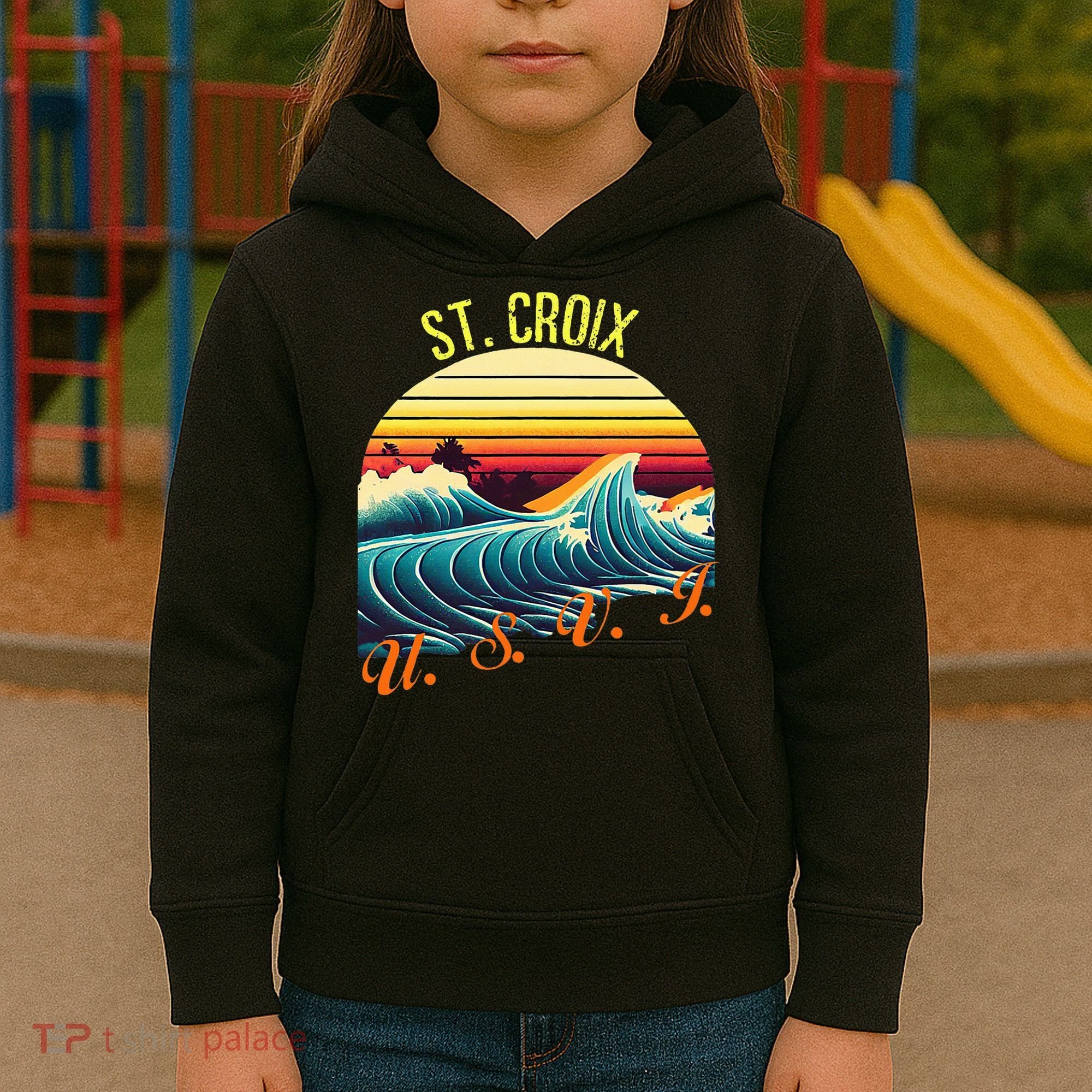 St. Croix Retro Surf Apparel & Beachwear St. Croix Kids Hoodie