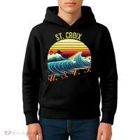 St. Croix Retro Surf Apparel & Beachwear St. Croix Kids Hoodie thumb 4