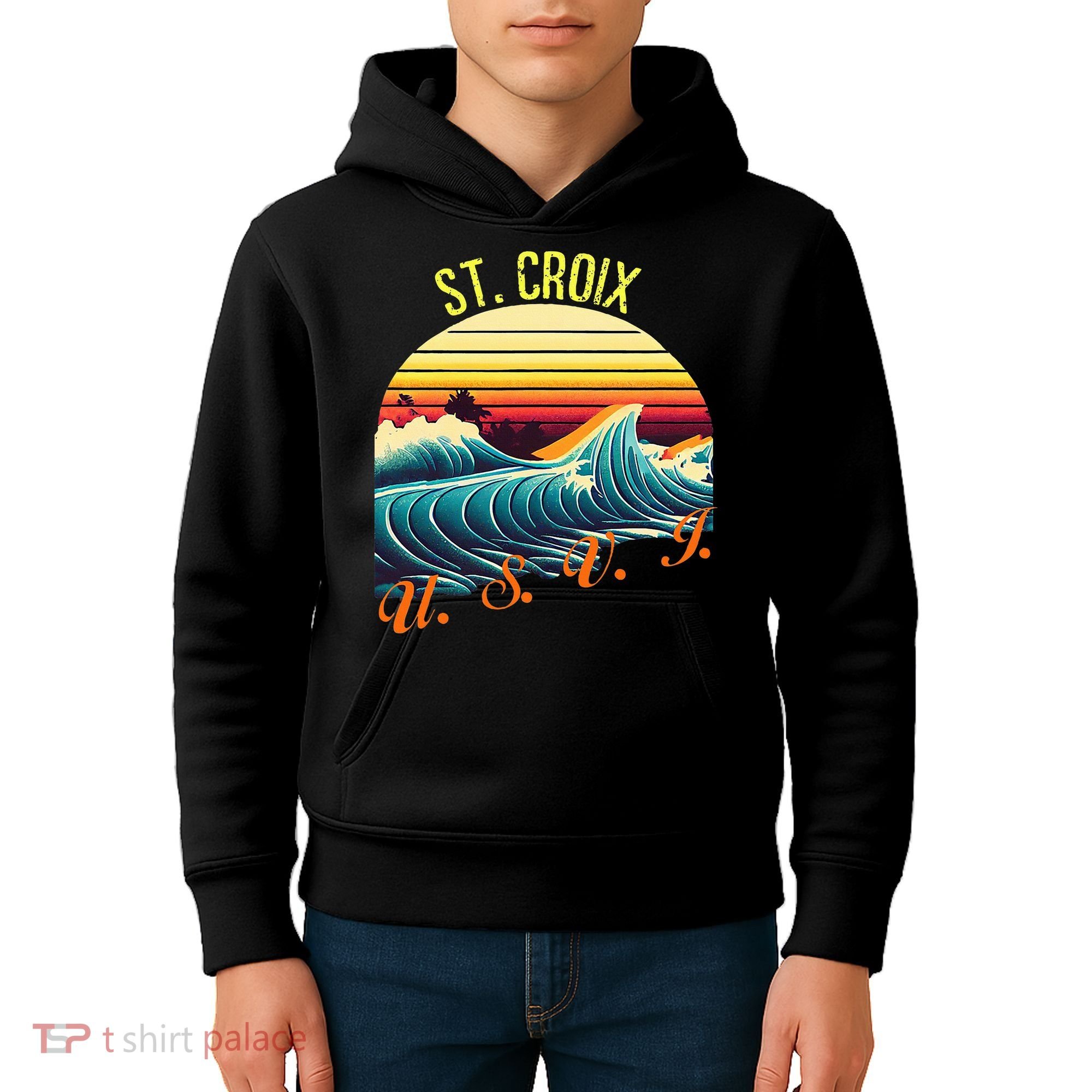 St. Croix Retro Surf Apparel & Beachwear St. Croix Kids Hoodie