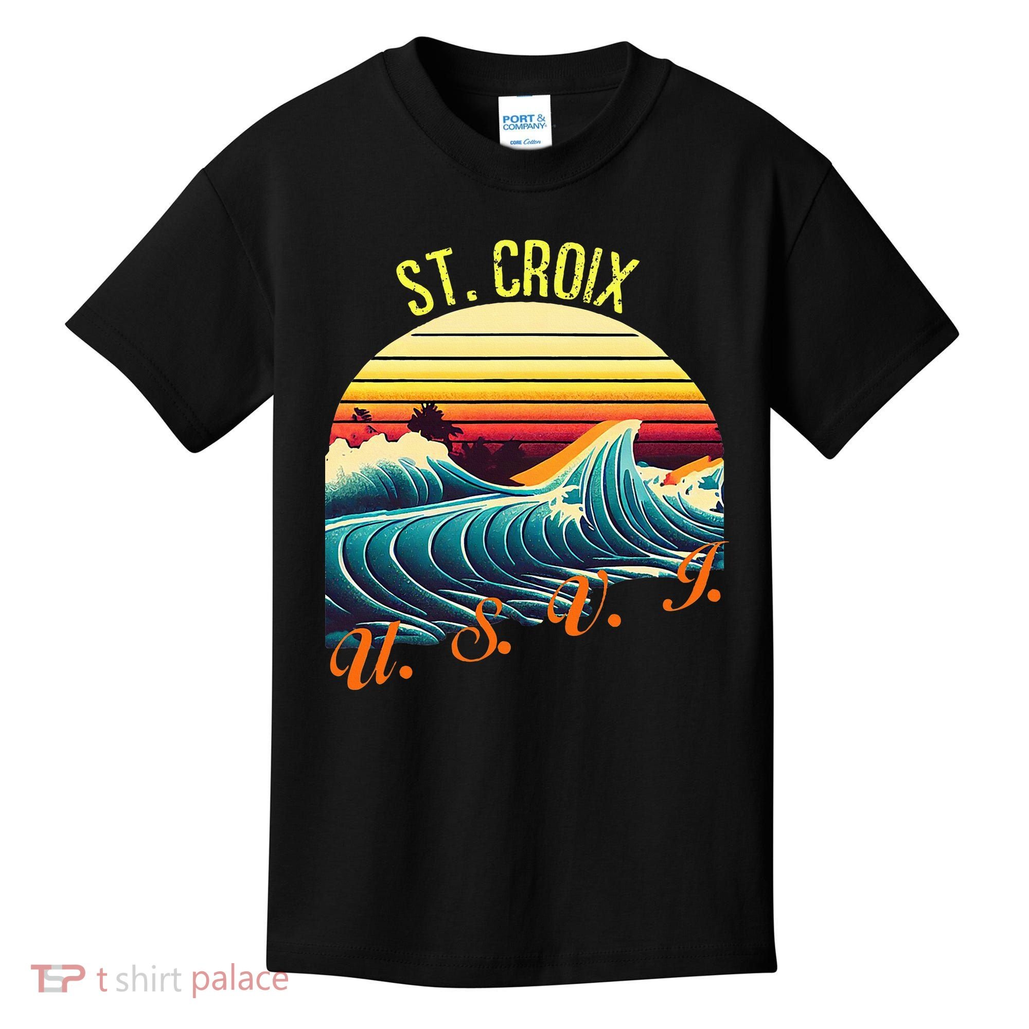 St. Croix Retro Surf Apparel & Beachwear St. Croix Kids T-Shirt