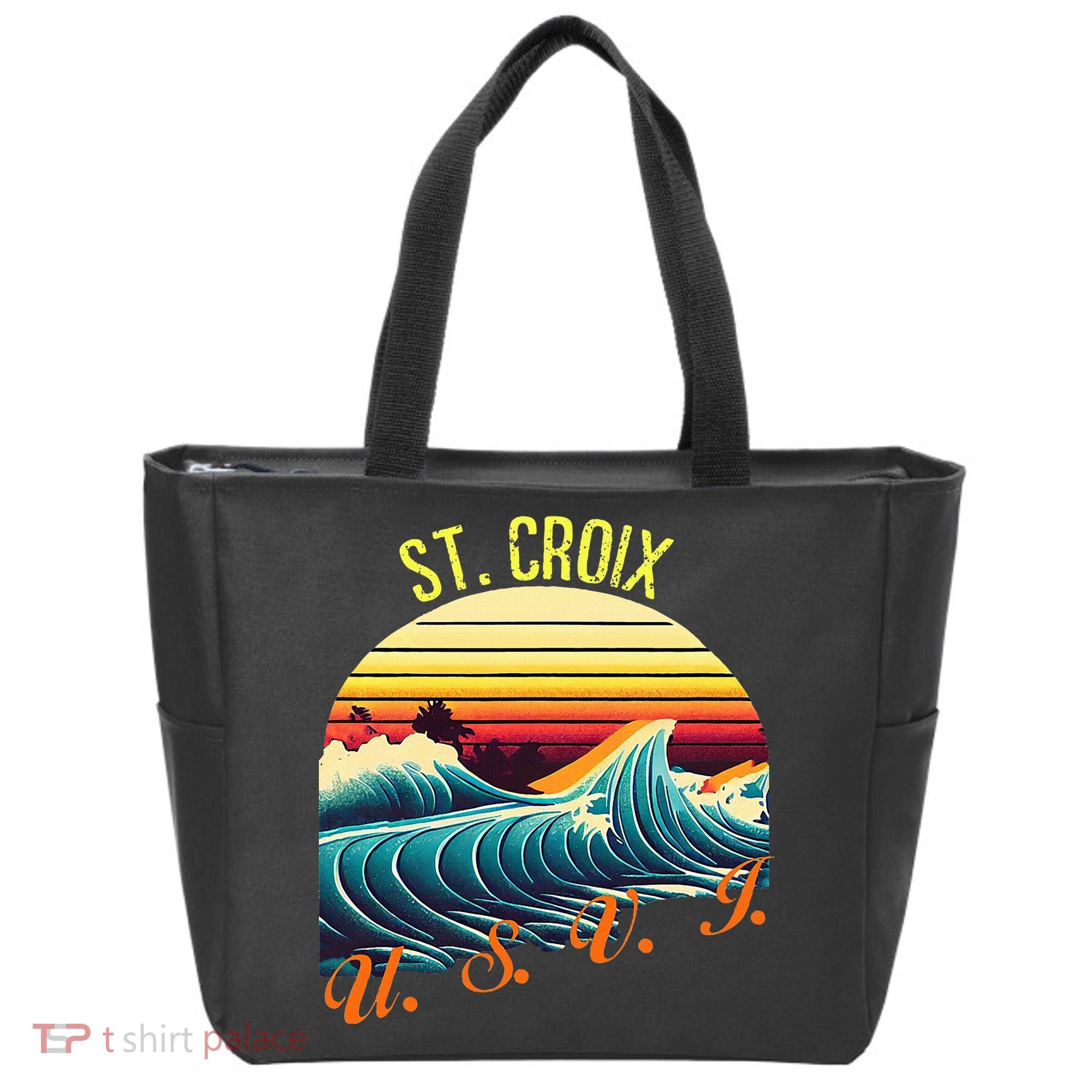 St. Croix Retro Surf Apparel & Beachwear St. Croix Tote Bag