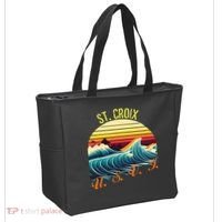 St. Croix Retro Surf Apparel & Beachwear St. Croix Tote Bag thumb 2