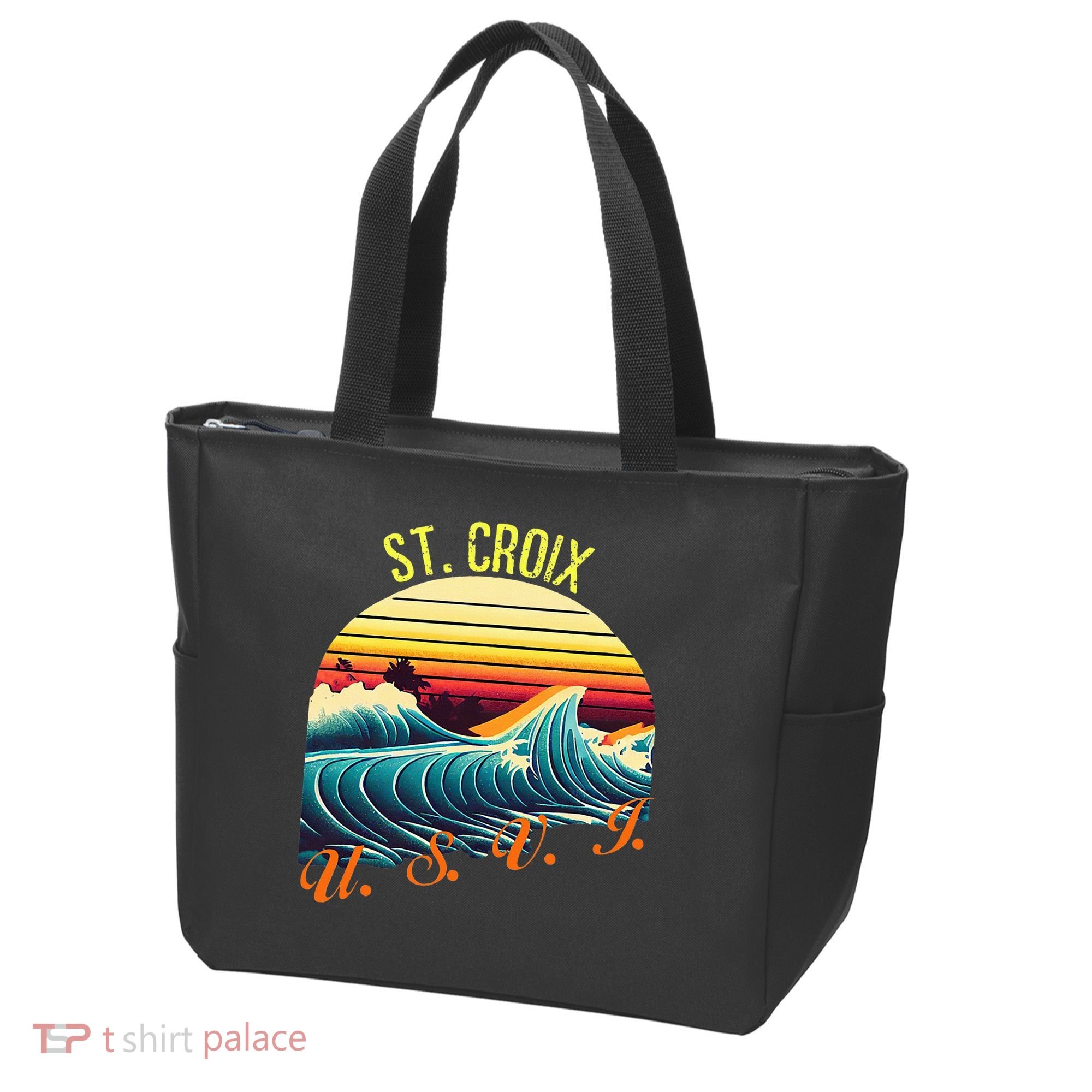 St. Croix Retro Surf Apparel & Beachwear St. Croix Tote Bag