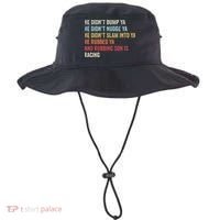 Sprint Car Racing Apparel Funny Race Quote Dirt Track Racing Bucket Hat thumb 0