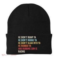 Sprint Car Racing Apparel Funny Race Quote Dirt Track Racing Beanie thumb 0