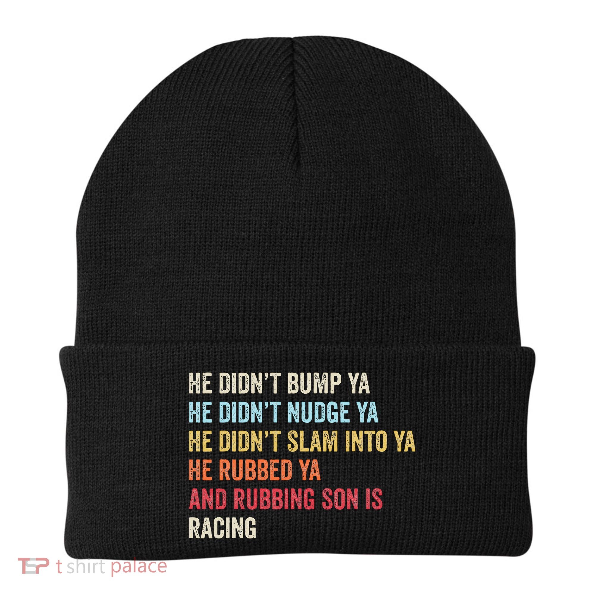 Sprint Car Racing Apparel Funny Race Quote Dirt Track Racing Beanie