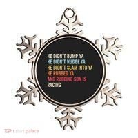 Sprint Car Racing Apparel Funny Race Quote Dirt Track Racing Ornament thumb 0