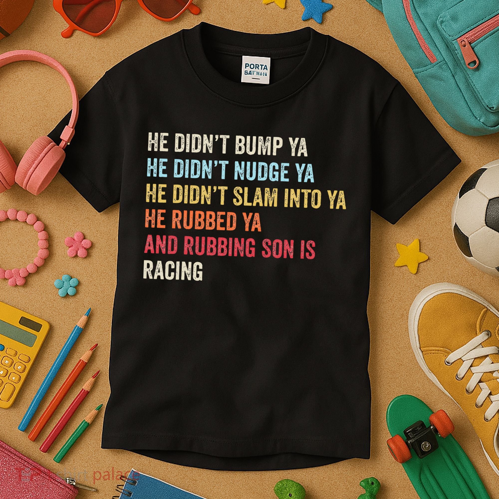 Sprint Car Racing Apparel Funny Race Quote Dirt Track Racing Kids T-Shirt