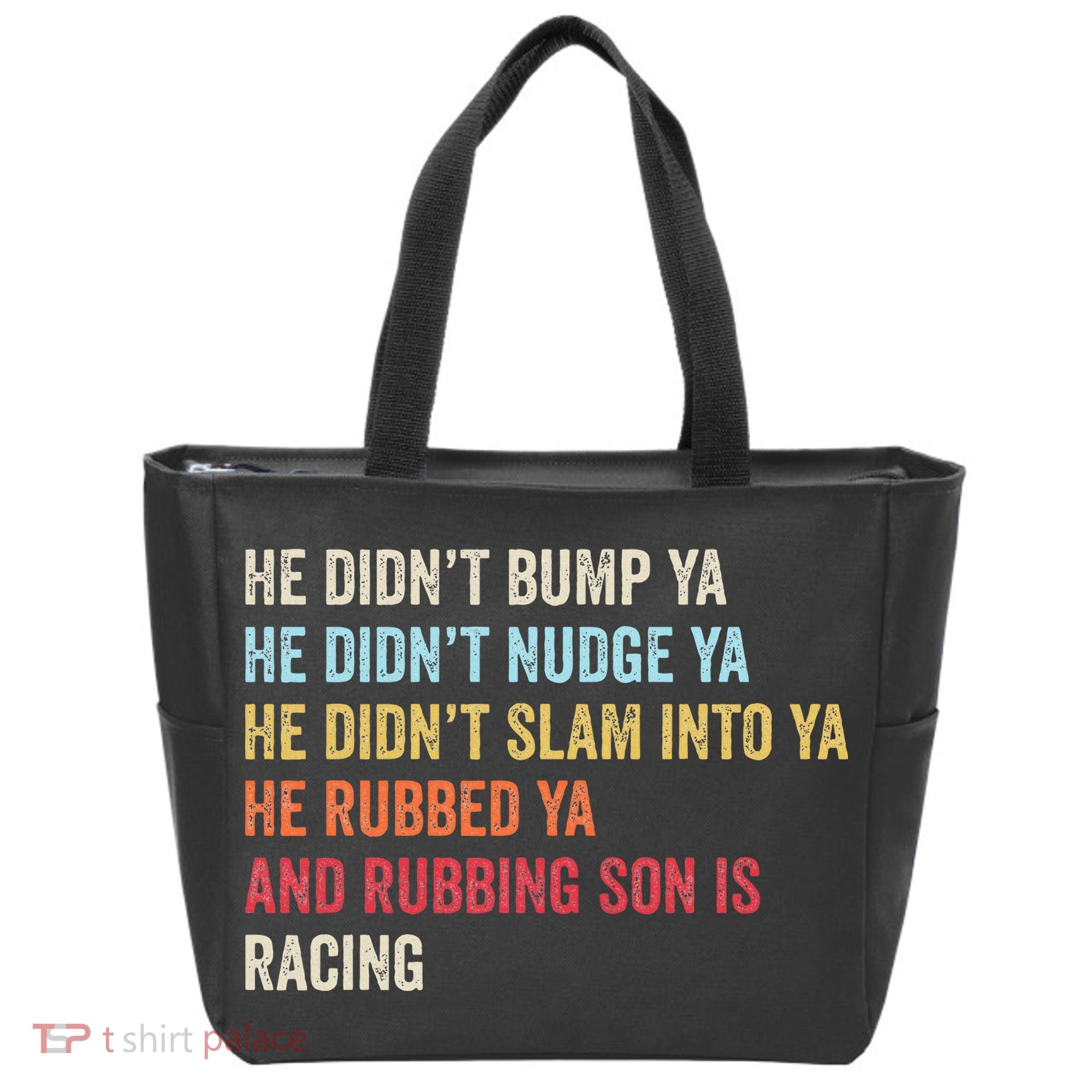 Sprint Car Racing Apparel Funny Race Quote Dirt Track Racing Tote Bag