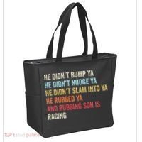 Sprint Car Racing Apparel Funny Race Quote Dirt Track Racing Tote Bag thumb 2