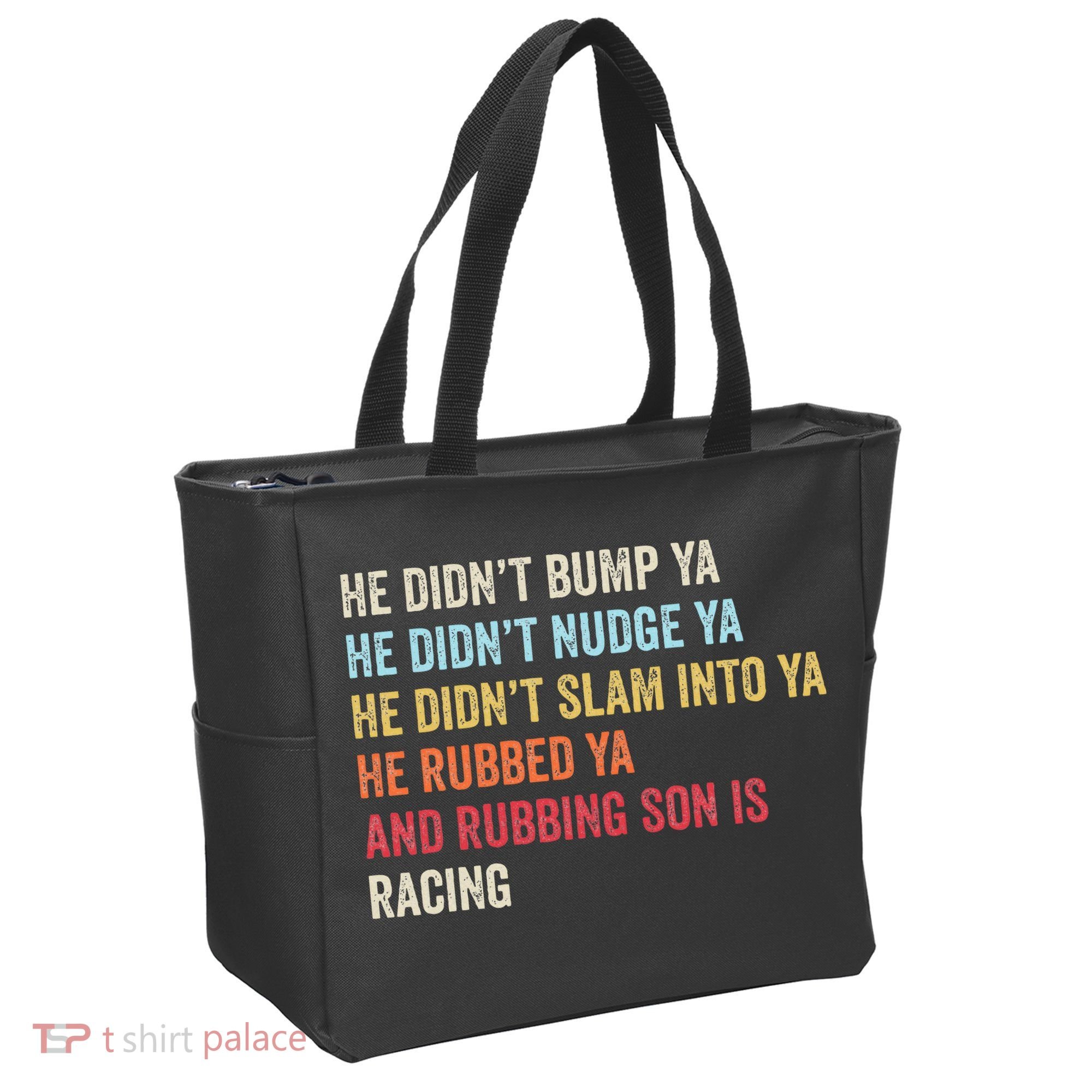 Sprint Car Racing Apparel Funny Race Quote Dirt Track Racing Tote Bag
