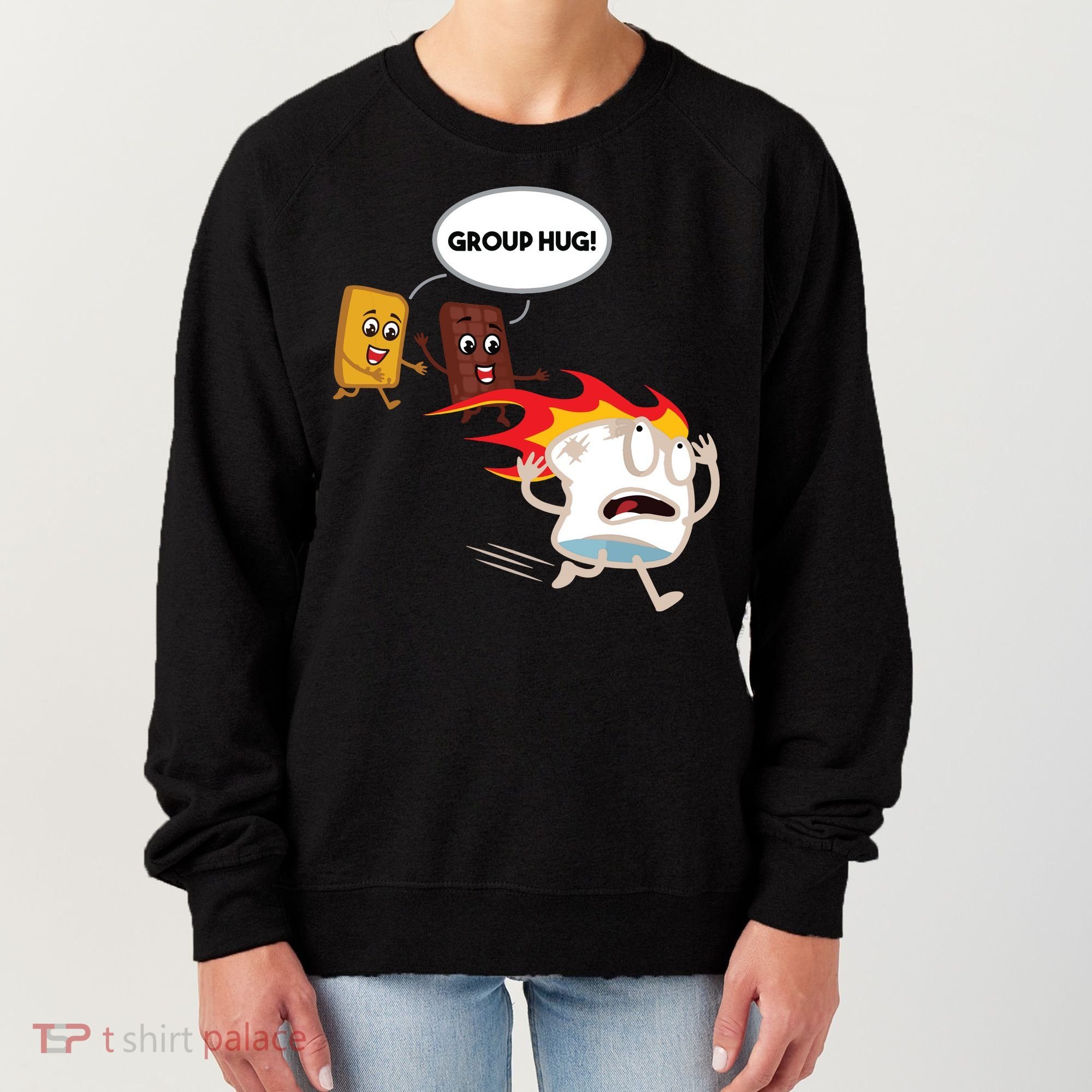 Smores Camping Roasting Outdoor Women Women's Sweatshirt
