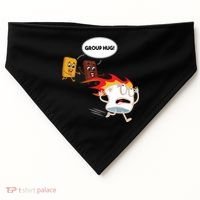 Smores Camping Roasting Outdoor Women USA-Made Doggie Bandana thumb 0