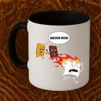 Smores Camping Roasting Outdoor Women Coffee Mug thumb 2